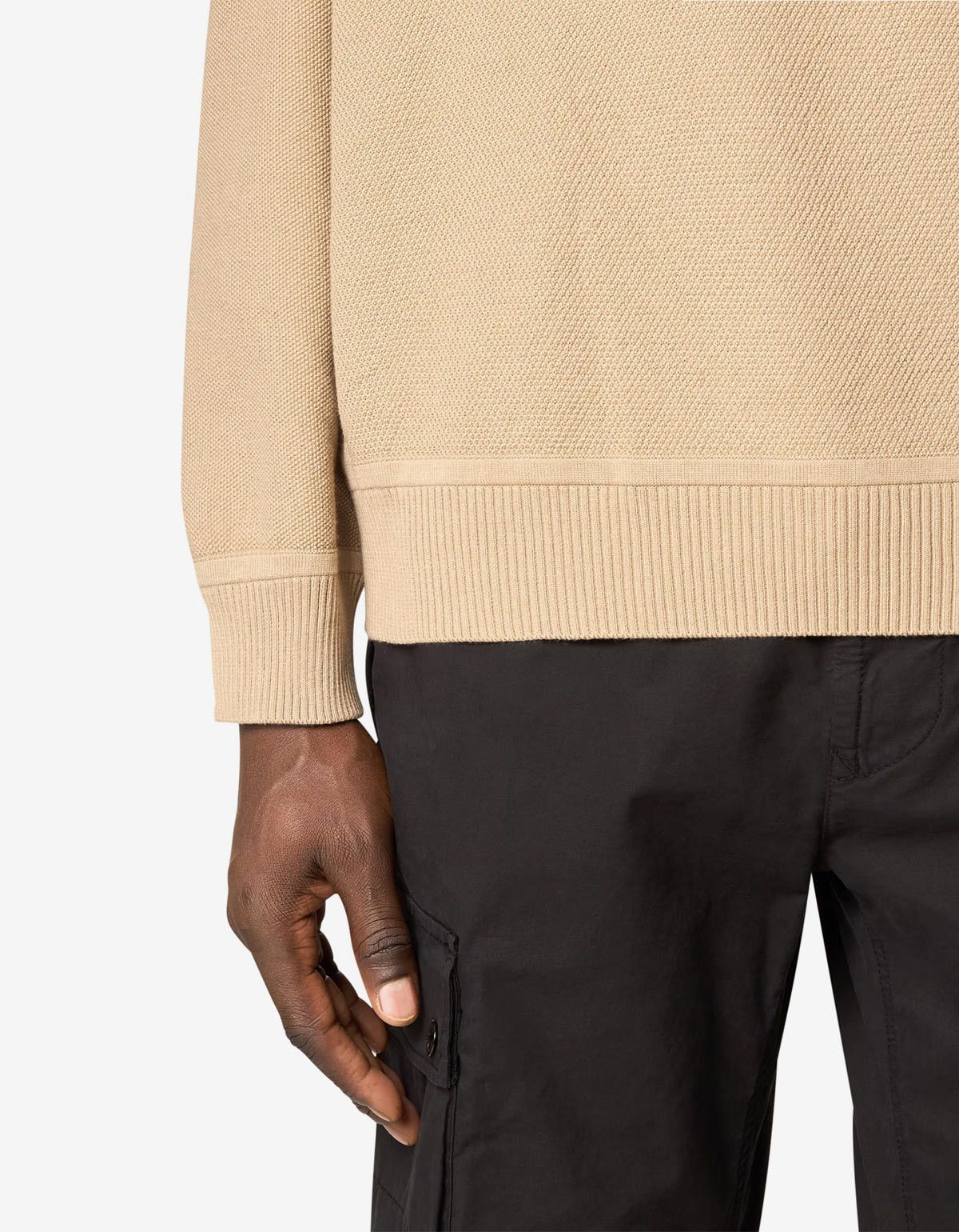 Stone Island Stone Island Beige Sweater Size US M / EU 48-50 / 2 - 5 Thumbnail