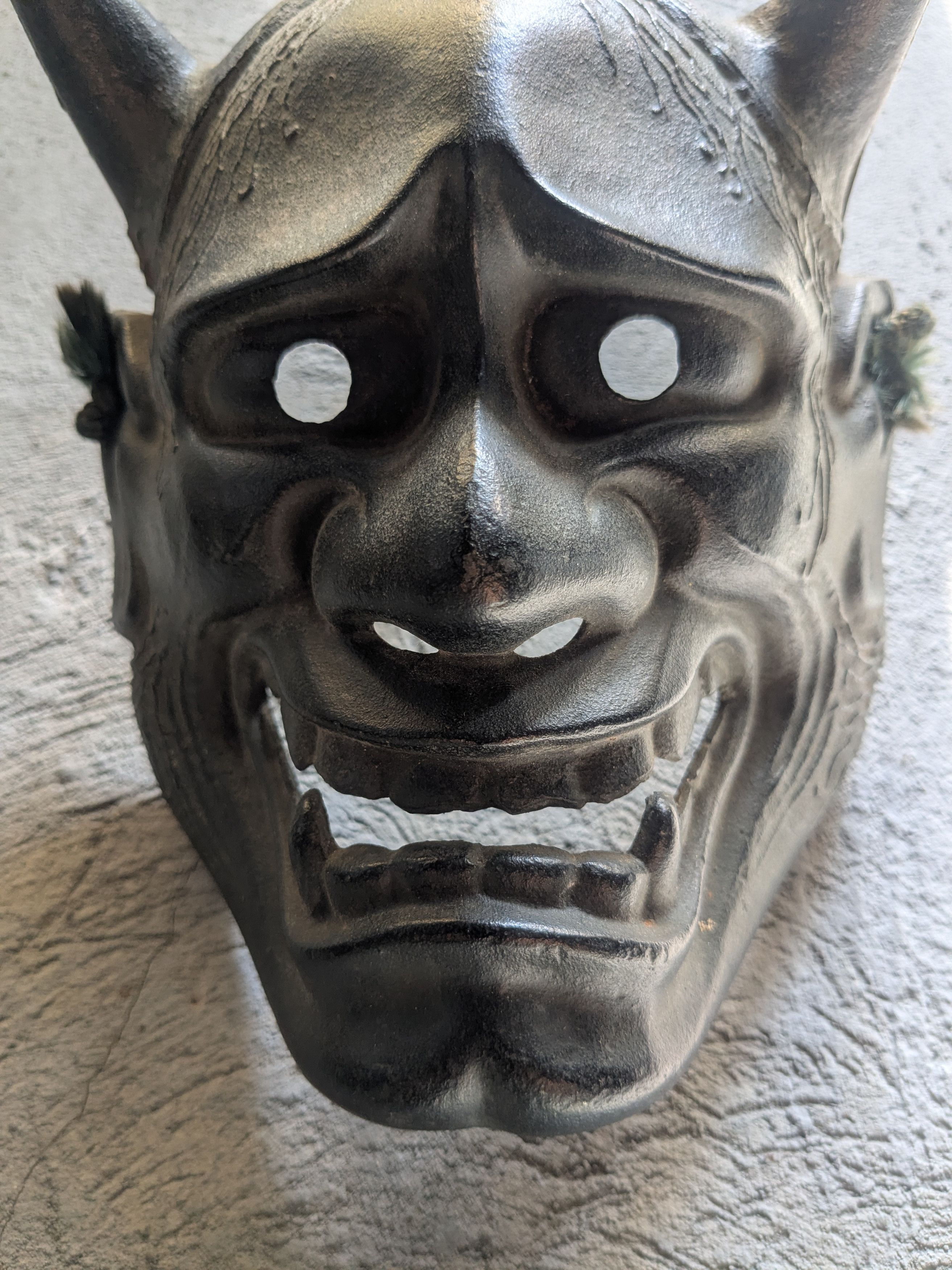 Vintage hanya oni mask antique made in Japan large adult size Size ONE SIZE - 4 Thumbnail