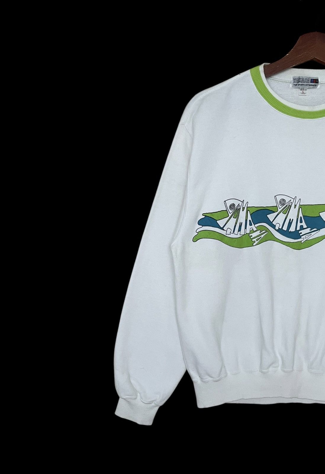 Vintage × Yamaha Vintage Brand Yamaha Sweatshirt 1990s Size US L / EU 52-54 / 3 - 5 Thumbnail