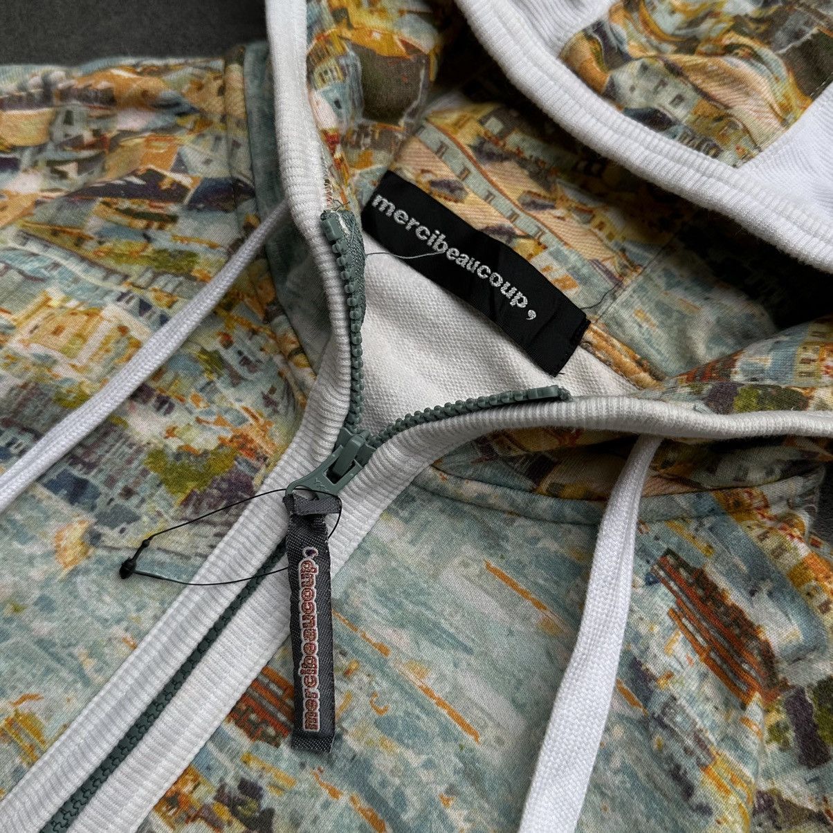 Issey Miyake Japanese Vintage Pattern Hoodie Jacket by Issey Miyake Size US L / EU 52-54 / 3 - 5 Thumbnail
