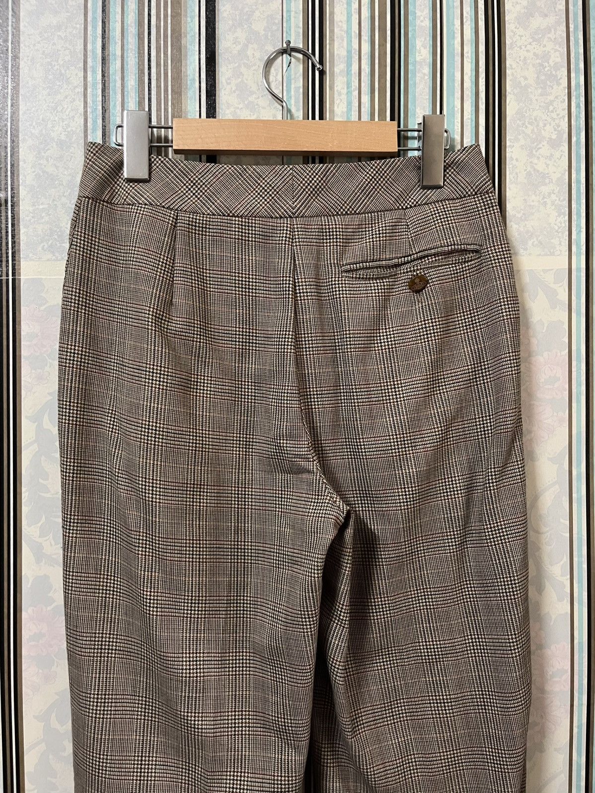 Vivienne Westwood 1980s Worlds end glen plaid belt loop #I Size US 27 - 2 Thumbnail