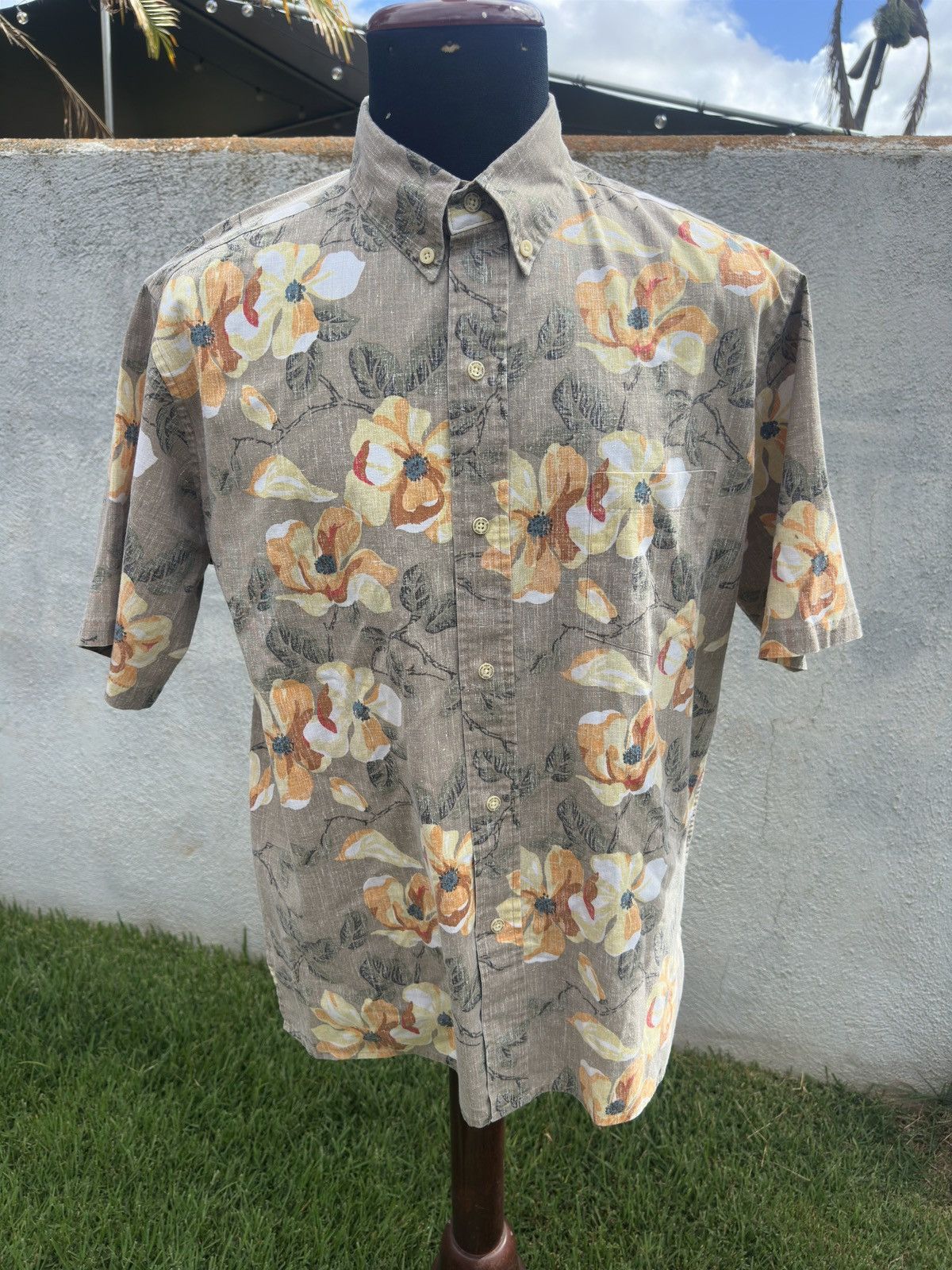 Reyn Spooner PreOwned Reyn Spooner Multicolored Hawaiian Print Men's L Size US L / EU 52-54 / 3 - 1 Thumbnail