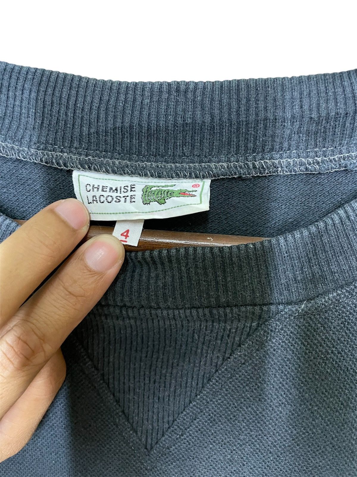 Other Vintage 90s🔥Lacoste Chemise Sweatshirt Size US M / EU 48-50 / 2 - 6 Thumbnail