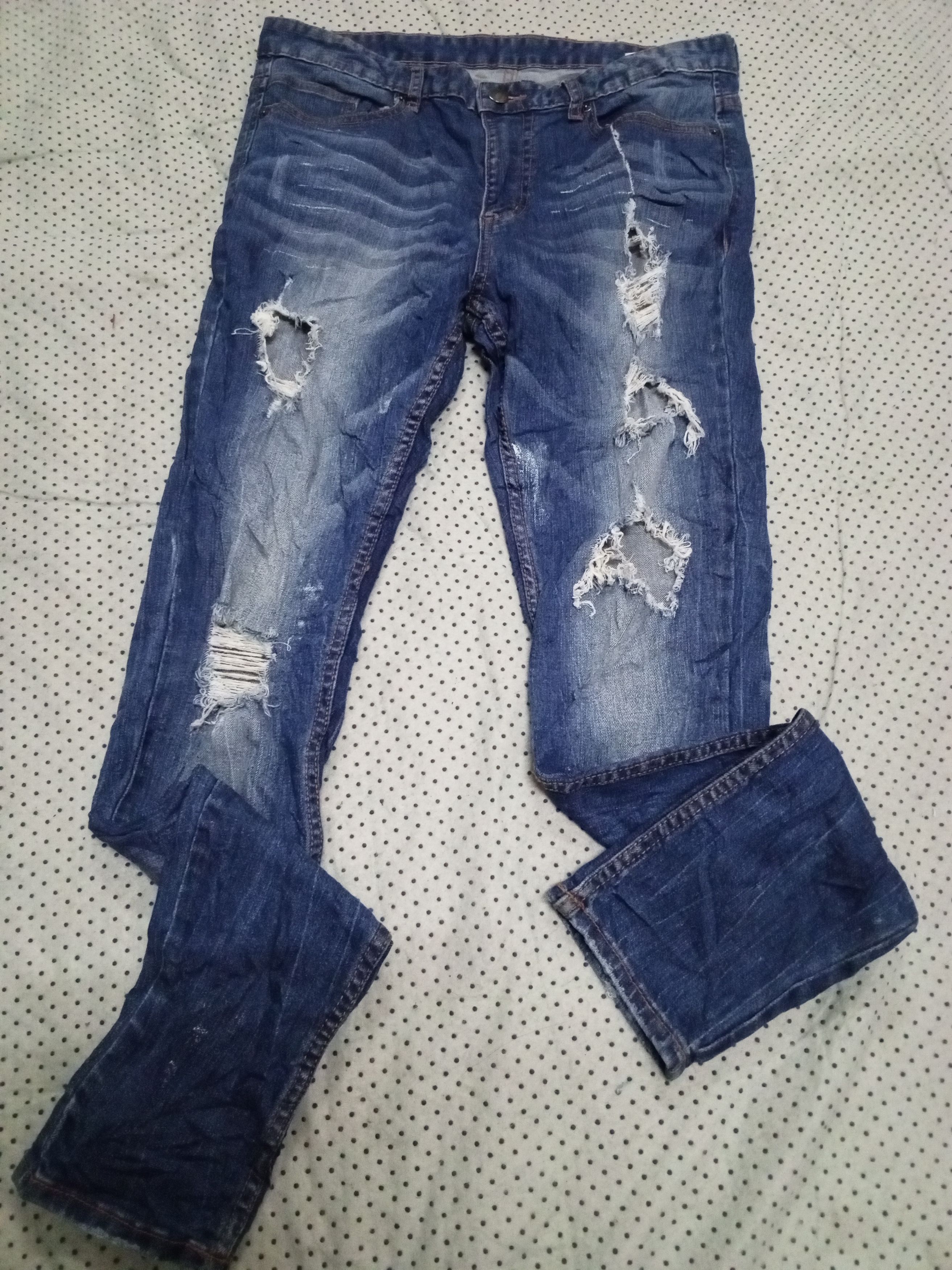 Japanese Brand × Jean DIVINER RECKLESS LIFE DENIM JEANS Size US 33 - 1 Thumbnail