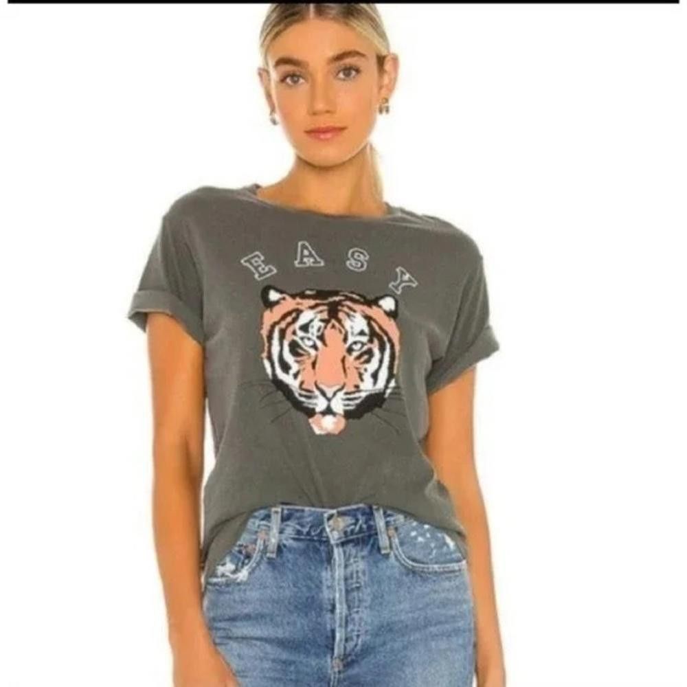 Wildfox Wildfox l Easy Tiger Graphic Tee XS Size XS / US 0-2 / IT 36-38 - 10 Thumbnail