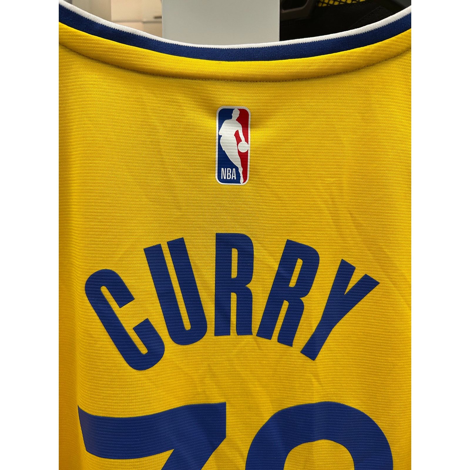 NBA Golden State Warriors "The Bay" City Edition jersey Curry M Size US M / EU 48-50 / 2 - 4 Thumbnail