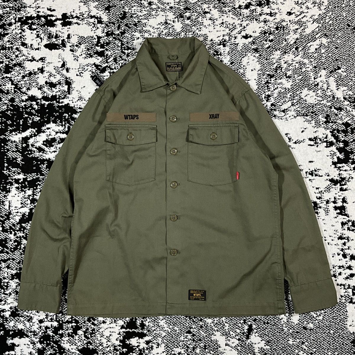 Wtaps Wtaps 15AW BUDS LS/shirt Olive | Grailed