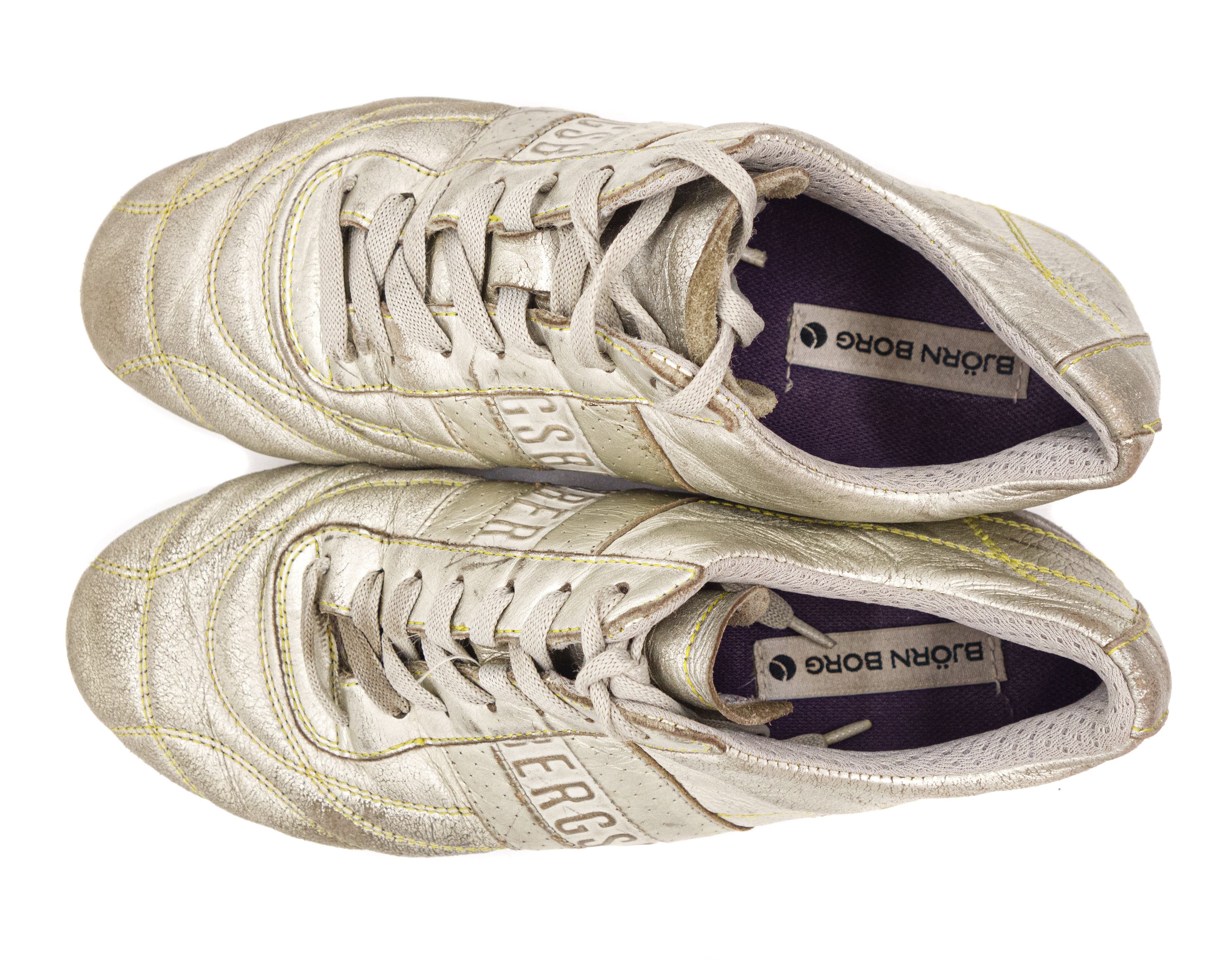 Dirk Bikkembergs 00S Football Low Sneakers Vintage Size US 8 / IT 38 - 3 Thumbnail