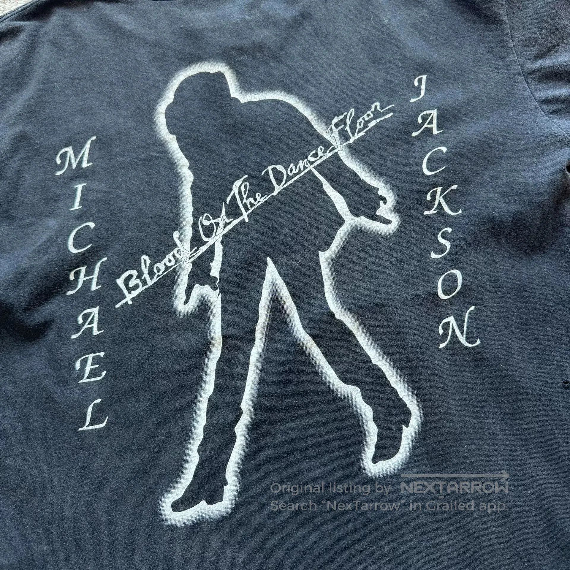 Vintage Vintage 90s Michael Jackson Bootleg Tee. Size US M / EU 48-50 / 2 - 5 Thumbnail