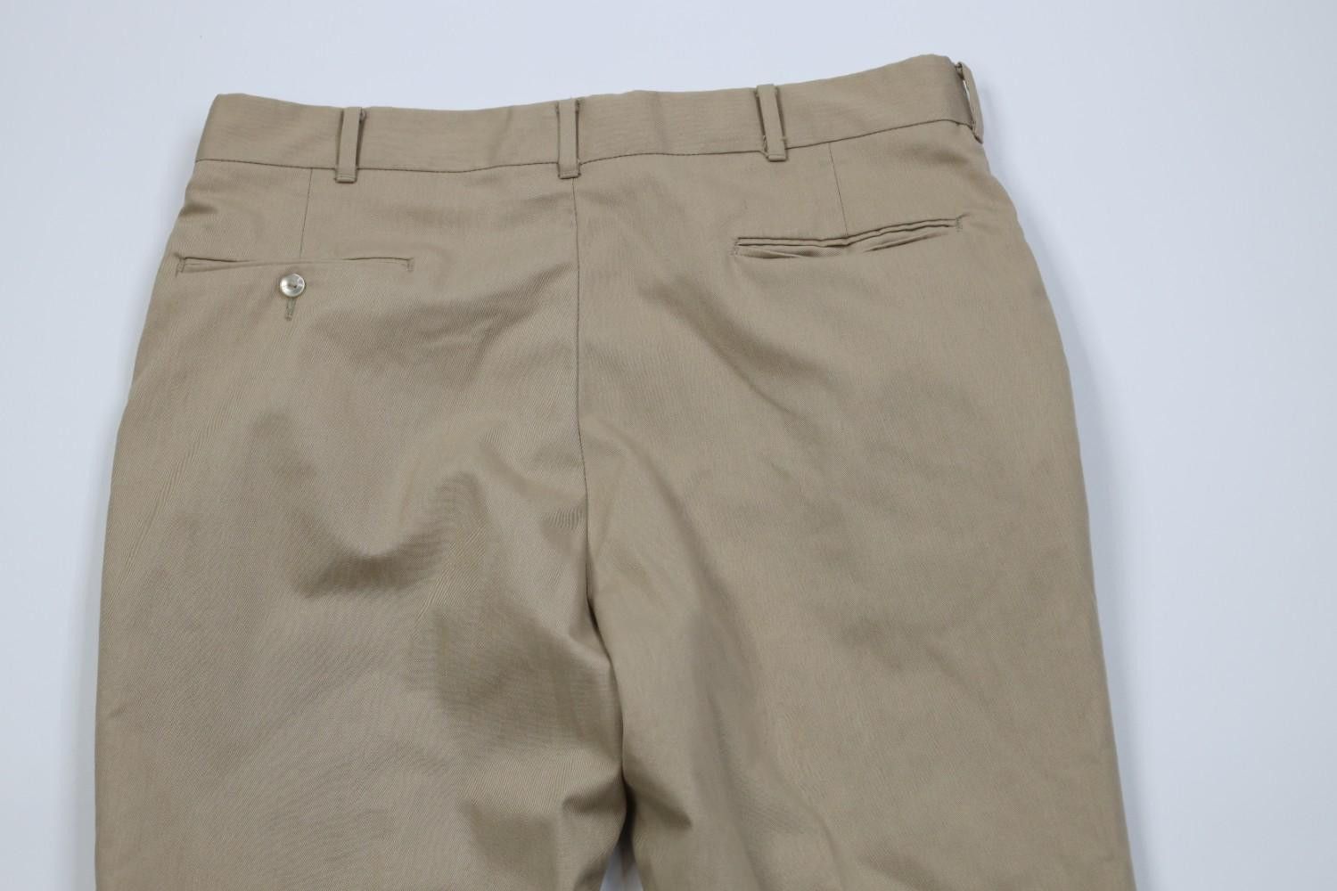 Vintage Vintage 70s 80s Streetwear Knit Flared Wide Leg Chino Pants Size US 36 / EU 52 - 10 Thumbnail