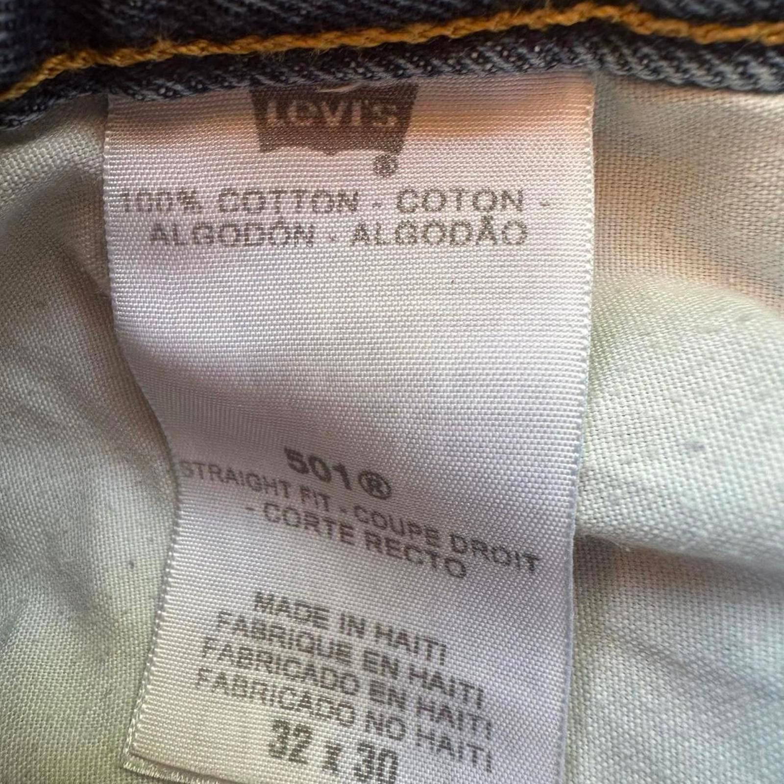 Levi's Levi's Men's 501 straight leg 32x30 Size US 32 / EU 48 - 5 Thumbnail