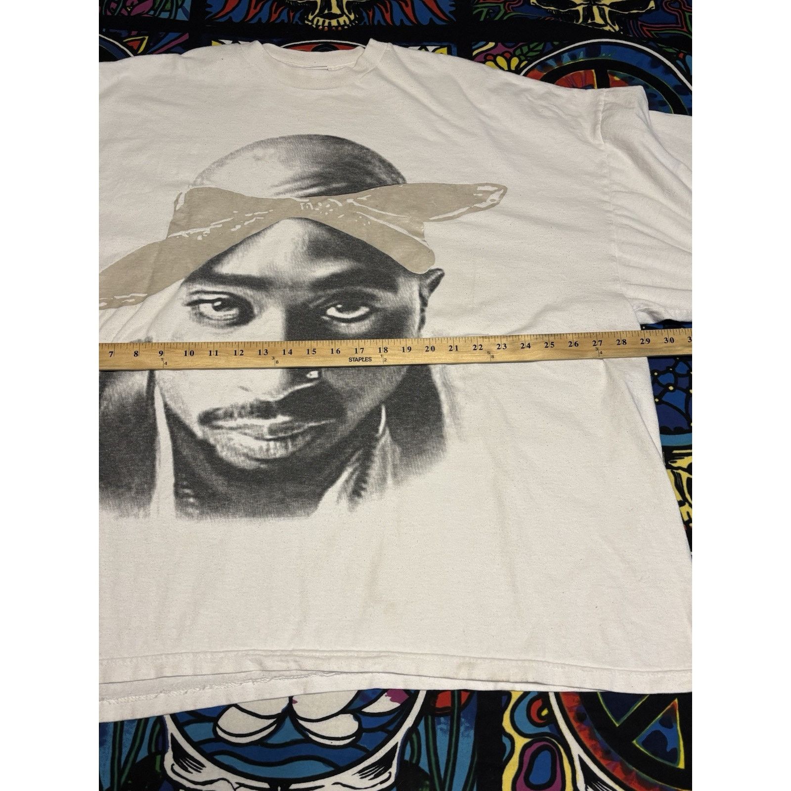 Other Vintage white y2k rap hip hop 90s tupac shirt Sz 4xl rap tee Size US XXL / EU 58 / 5 - 5 Thumbnail