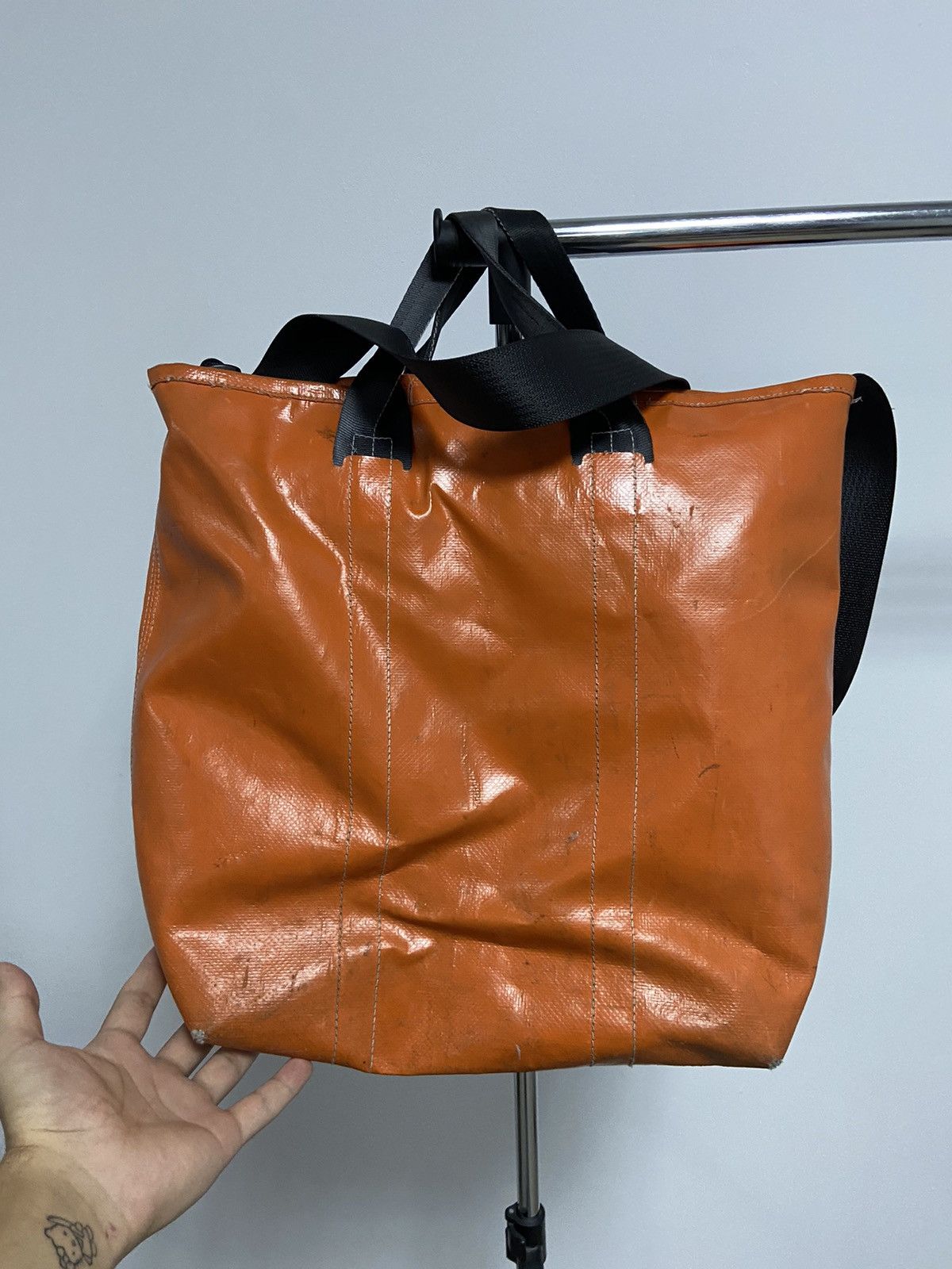 Freitag × Vintage Freitag Vintage Waterproof Shoulder Bag Recycle ♻️ Size ONE SIZE - 2 Thumbnail