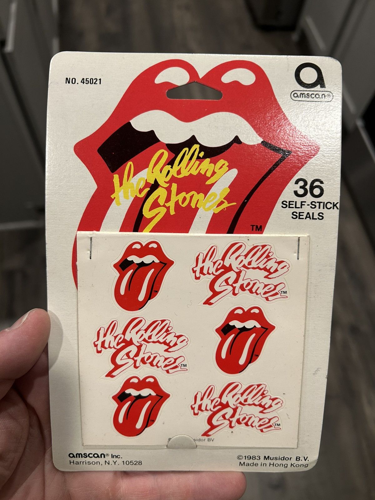 The Rolling Stones × Vintage The Rolling Stones Vintage 1983 Stickers Size ONE SIZE - 2 Thumbnail