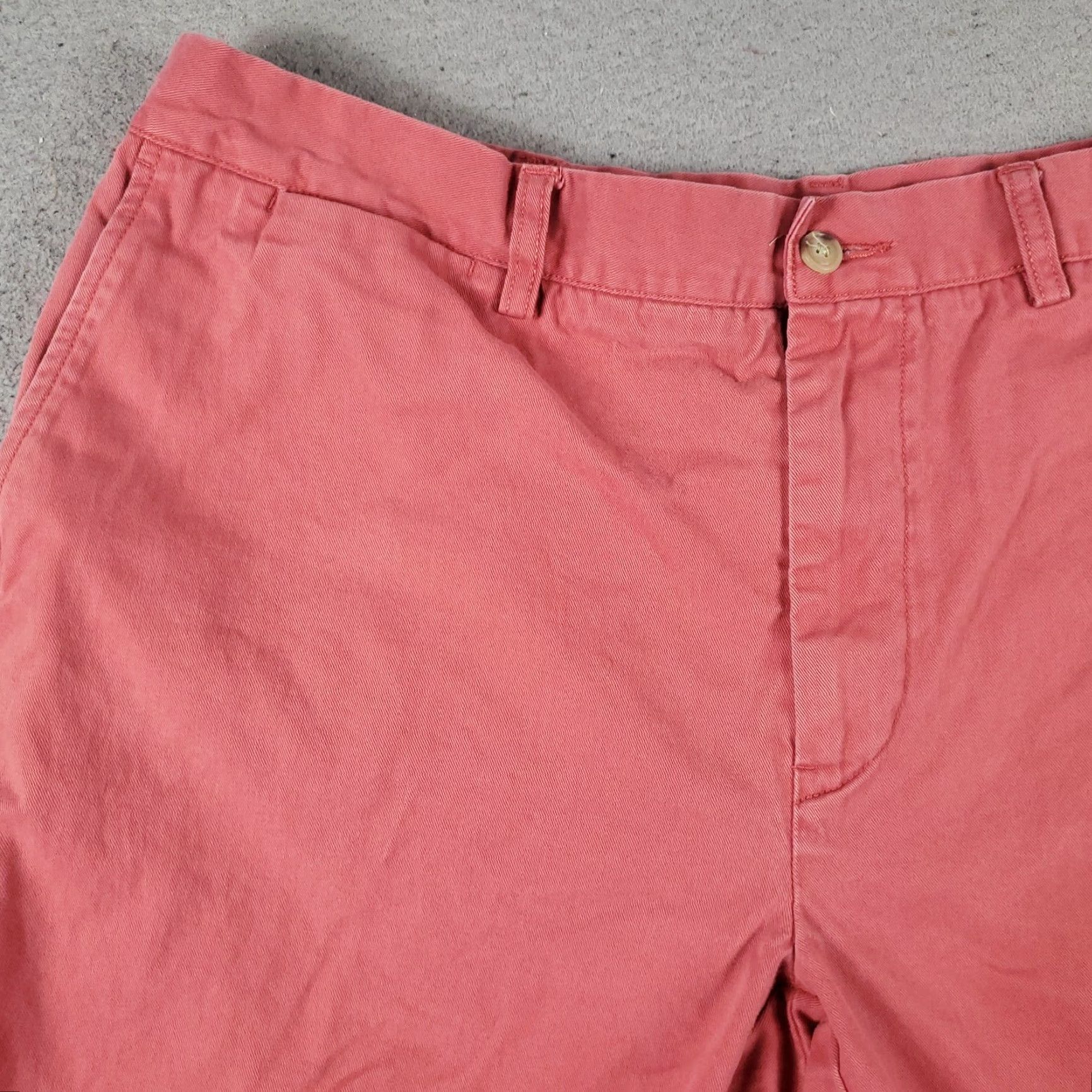 Ralph Lauren VINTAGE Ralph Lauren Shorts Men Size 36 Red Casual Flat Front Chino Size US 36 / EU 52 - 2 Thumbnail