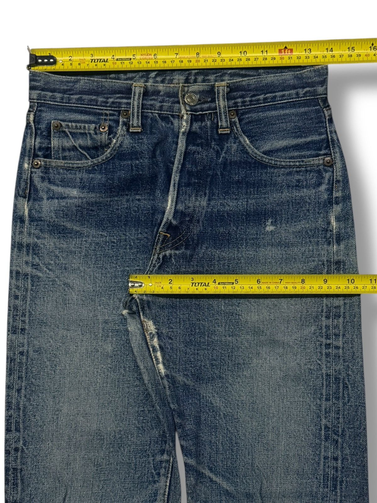 Denime Vintage 90s Denime Lot 221 Japanese Selvedge Denim Jeans W27 Size US 27 - 19 Thumbnail