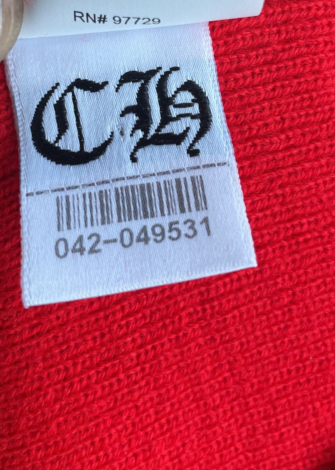 Chrome Hearts Chrome Hearts Logo Beanie Size ONE SIZE - 7 Thumbnail