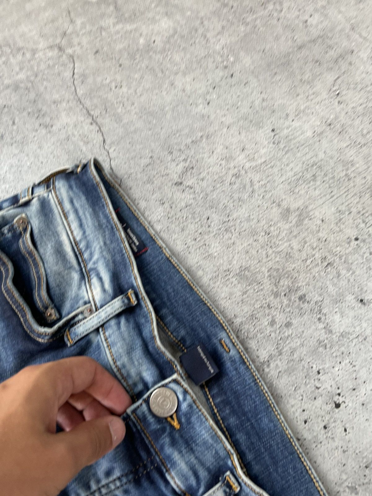 True Religion Vintage True Religion Jeans Baggy Avant Garde Y2K Japan Size US 34 / EU 50 - 5 Thumbnail