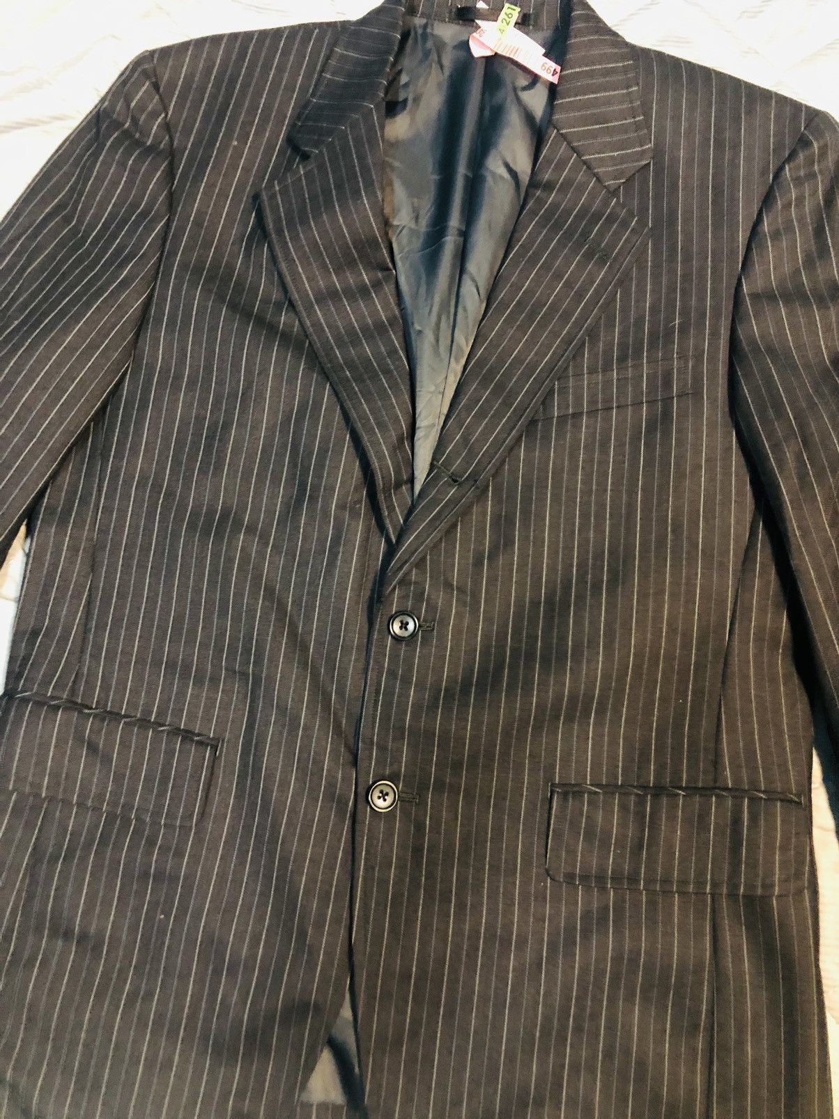 Japanese Brand Kent Ave Heavy Coat Buttoned (23) Size US L / EU 52-54 / 3 - 3 Thumbnail