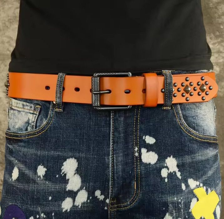 Japanese Brand × Vintage Personalized Rivet belt Size ONE SIZE - 4 Thumbnail