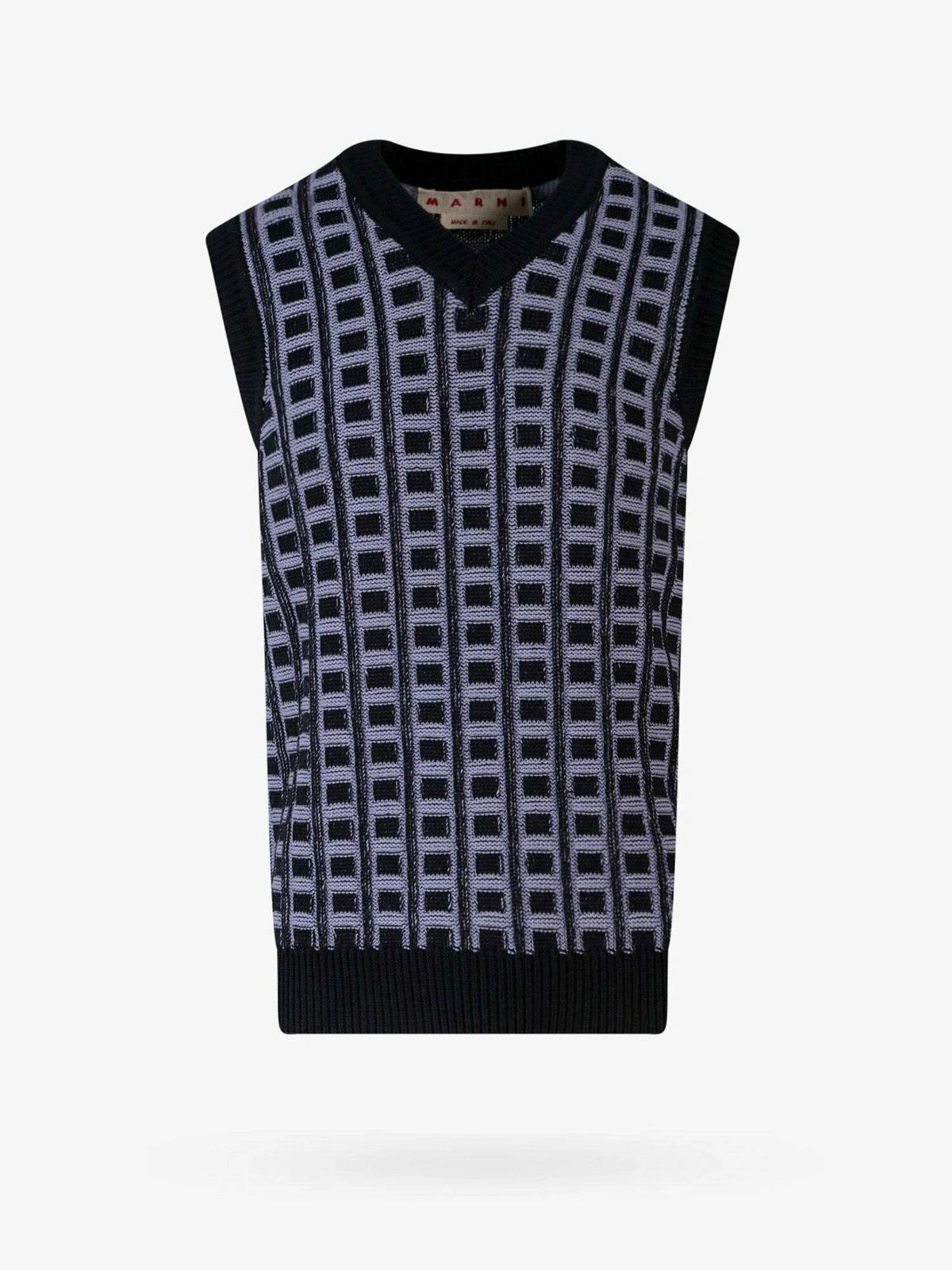 Marni o1srvl11e0624 Sweater Vest in Multicolor Size US S / EU 44-46 / 1 - 1 Thumbnail