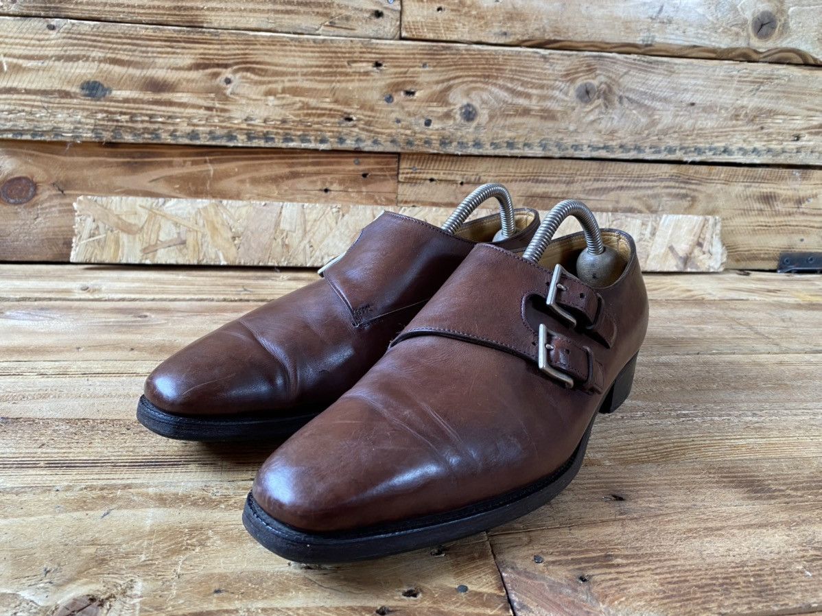 John Lobb John lobb chapel double monk strap leathers shoes sz6.5EE Size US 7.5 / EU 40-41 - 4 Thumbnail