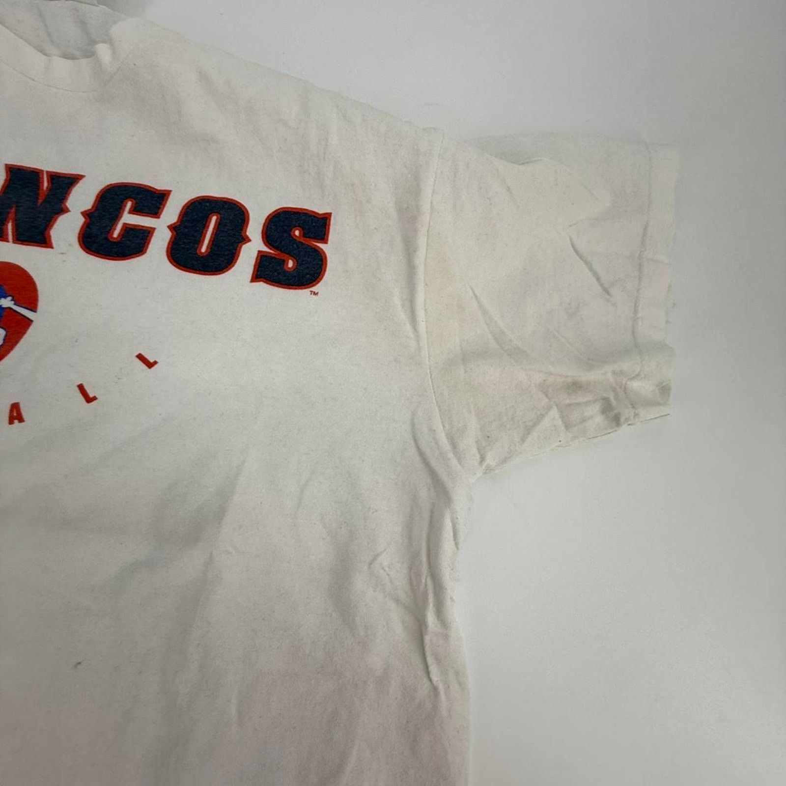 Nike Vintage 90s nike denver broncos center swoosh tee Size US L / EU 52-54 / 3 - 6 Thumbnail