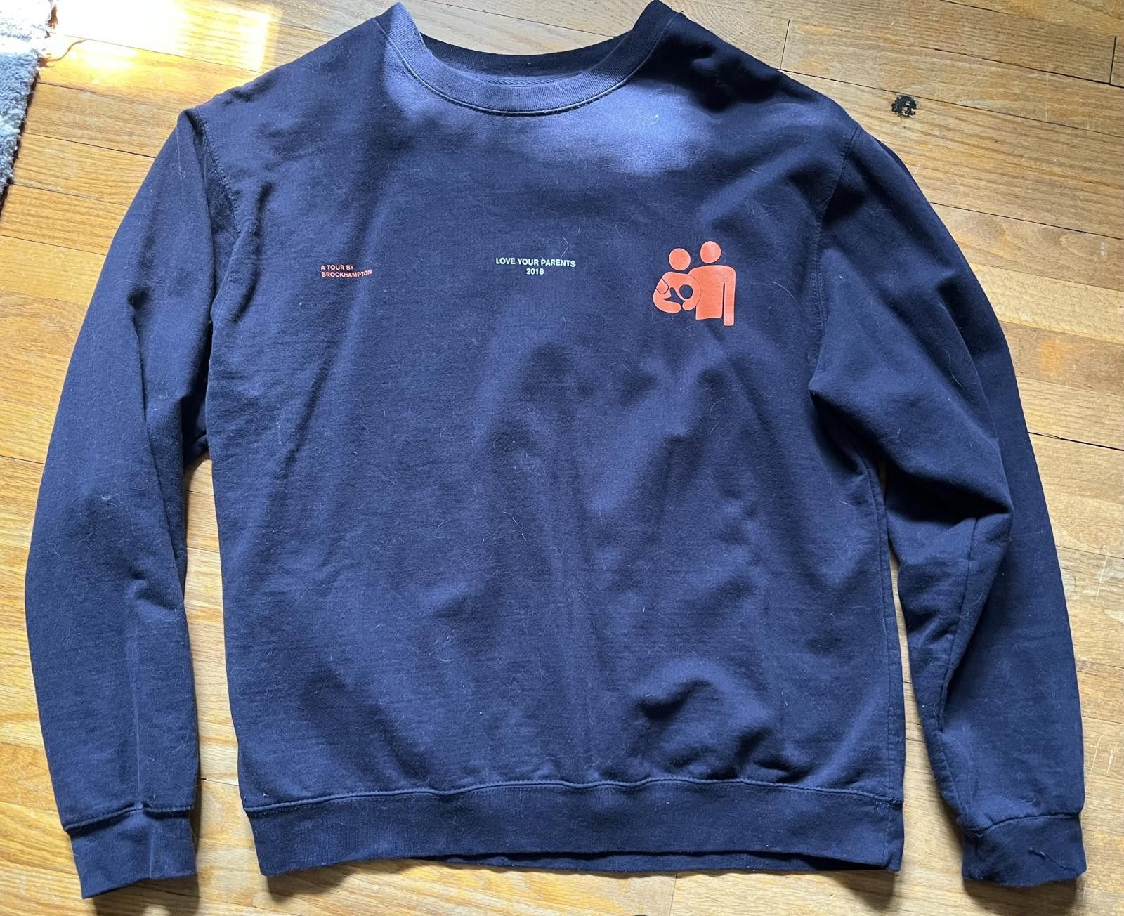 Brockhampton RARE Brockhampton Love Your Parents 2018 Crewneck Sweater Size US L / EU 52-54 / 3 - 1 Thumbnail