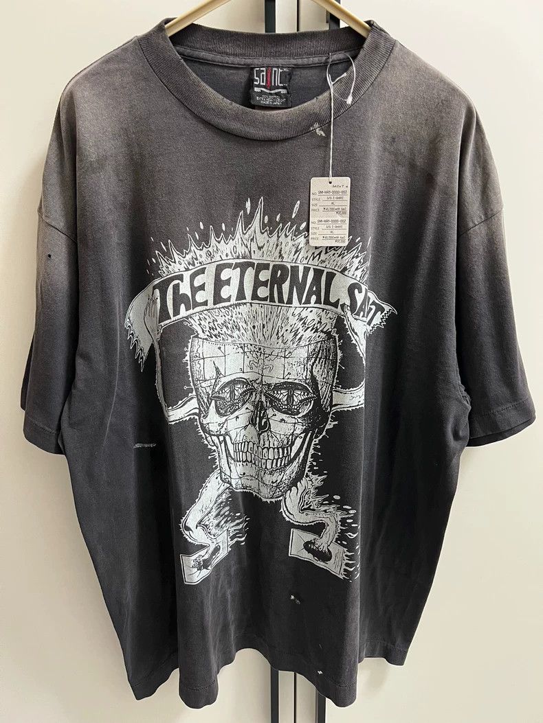 Saint Michael SAINT Mxxxxxx Skull Beetle Vintage Tee - dmc Size US XL / EU 56 / 4 - 1 Thumbnail
