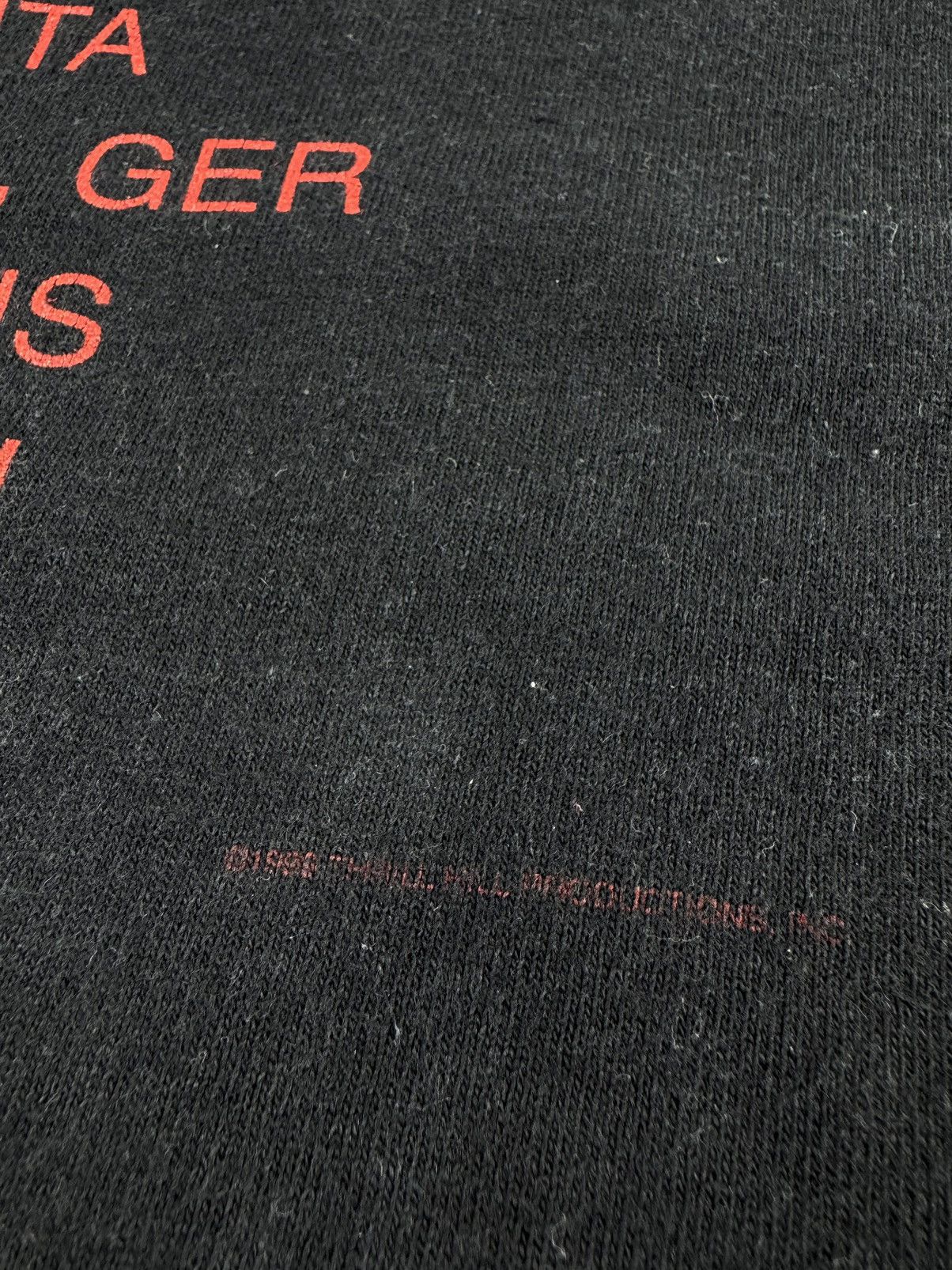 Band Tees 90S Bruce Springsteen 1999 Black Merch Faded Rock T Shirt Tee Size US XL / EU 56 / 4 - 15 Thumbnail