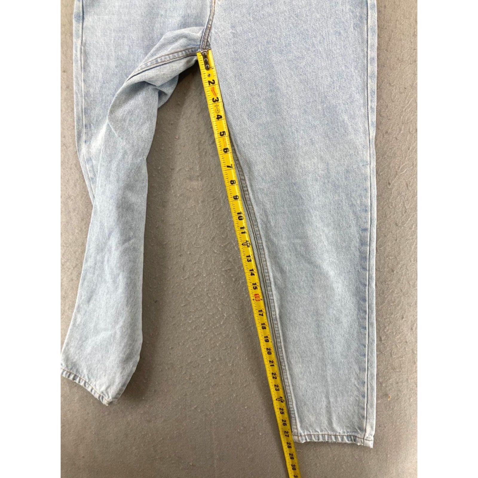 Jordache Jordache Womens Jeans 5 Vintage 90s Mom Tapered Blue Size 27" / US 4 / IT 40 - 5 Thumbnail