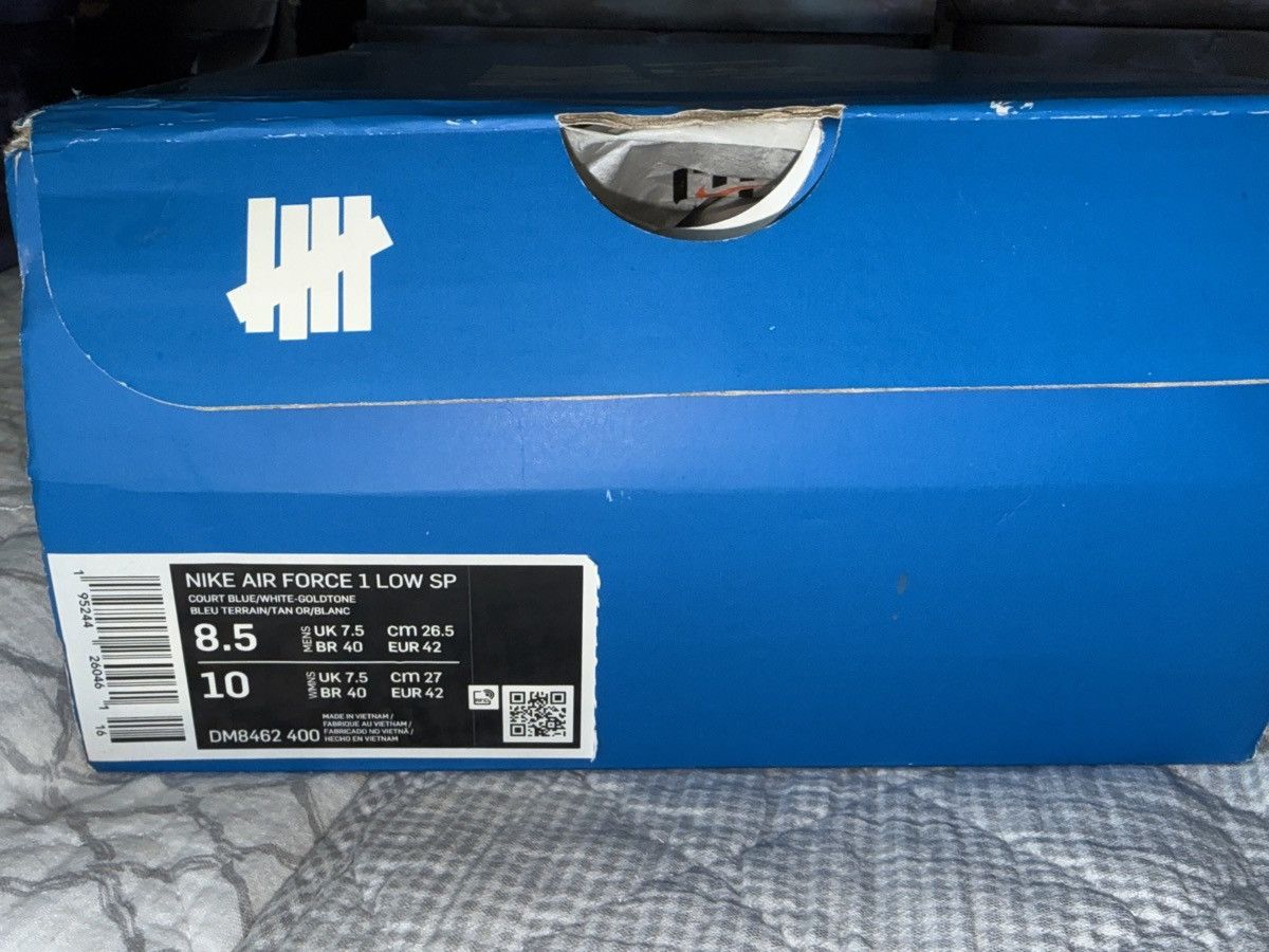 Nike × Undefeated Nike Air Force 1 Low SP ‘ Undefeated 5 On It Croc ’ Size US 8.5 / EU 41-42 - 9 Thumbnail