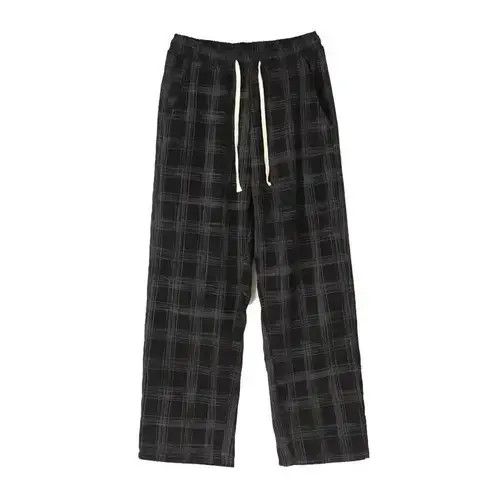 Jean Corduroy Vintage Plaid Pants Men Streetwear Size US 34 / EU 50 - 4 Thumbnail