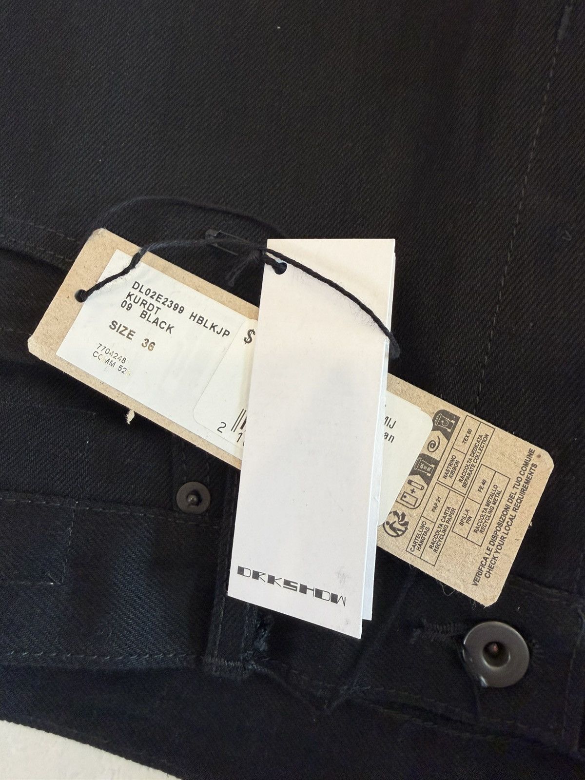 Rick Owens RICK OWENS MIJ KURDT JEANS Size US 36 / EU 52 - 8 Thumbnail