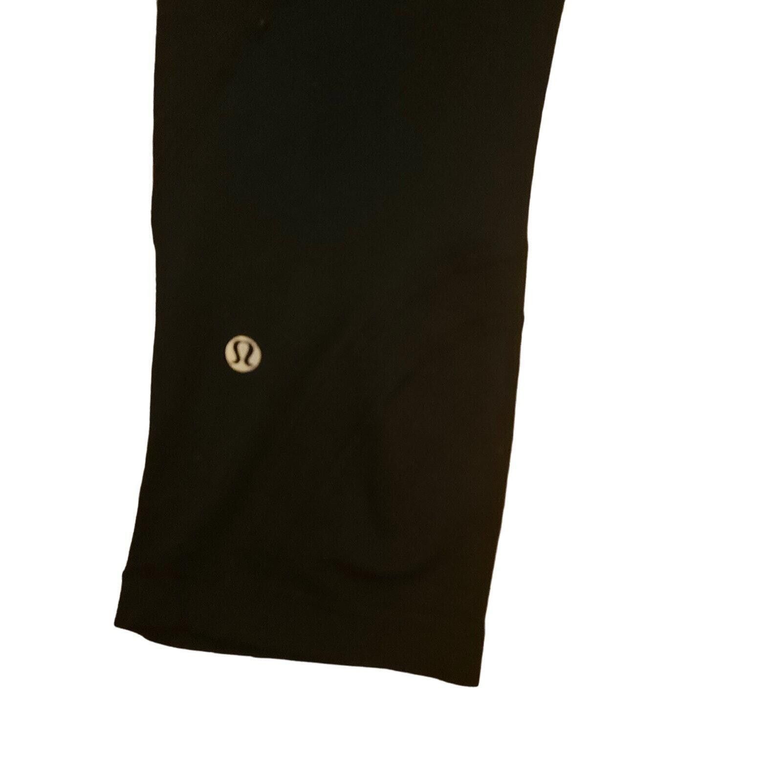 Lululemon Lululemon Cropped Pinkband Leggings SZ 8 + Bonus Lulu bag! Size 30" / US 8 / IT 44 - 4 Thumbnail