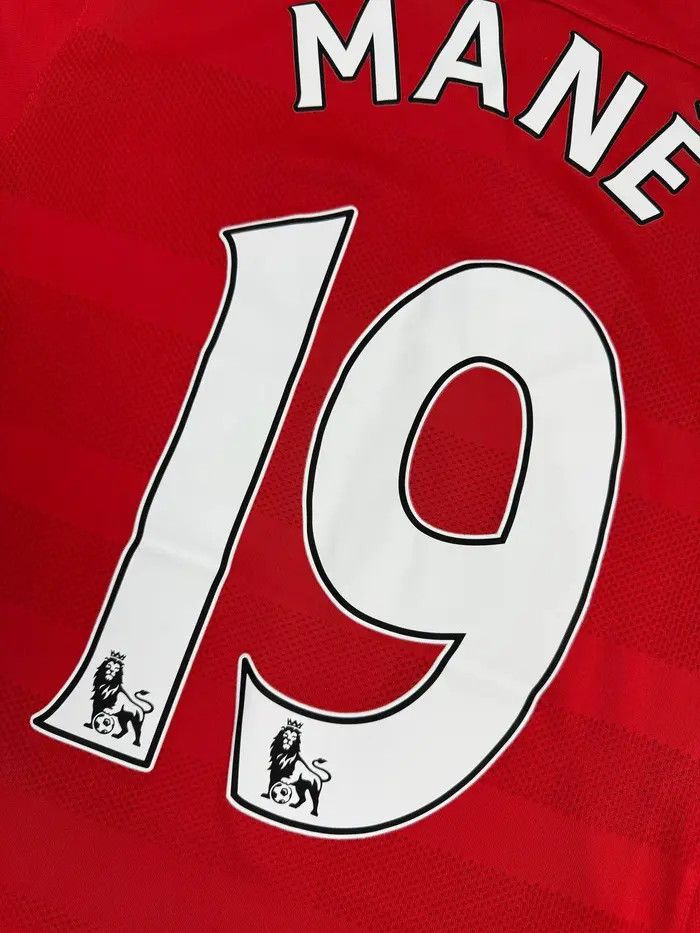 New Balance Liverpool 2016 2017 Mane #19 Home Shirt Soccer Jersey Size US M / EU 48-50 / 2 - 12 Thumbnail