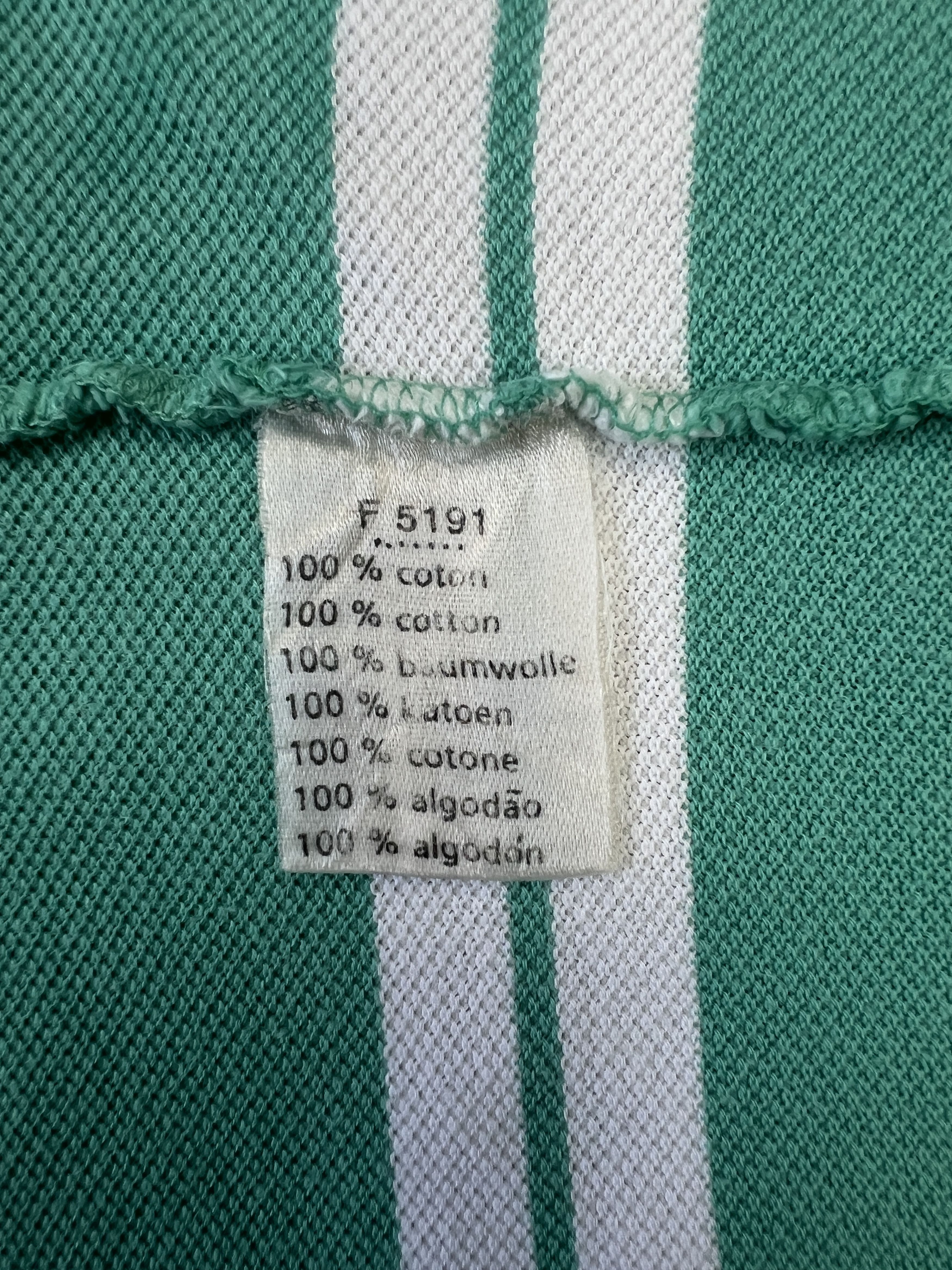 Lacoste × Vintage Vintage Lacoste Striped Polo Shirt Devanlay Size 7 Size US L / EU 52-54 / 3 - 14 Thumbnail