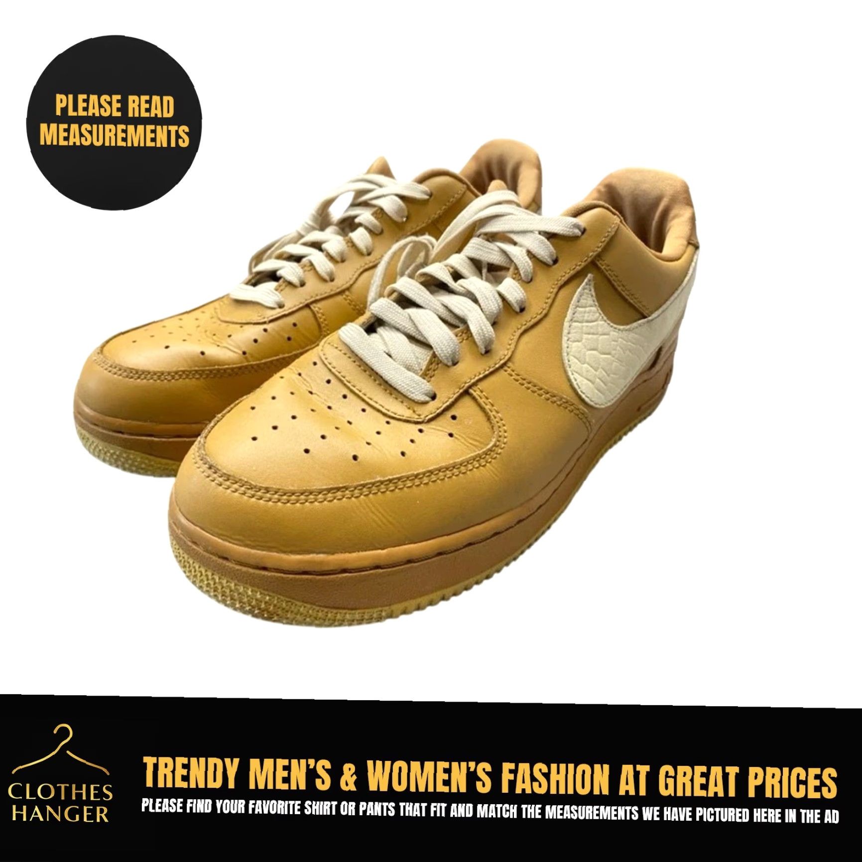Nike Nike Air Force 1 '07 LV8 Elemental Gold 2017 823511-703 Size 9 Sneaker 1383 Size US 9 / EU 42 - 2 Thumbnail