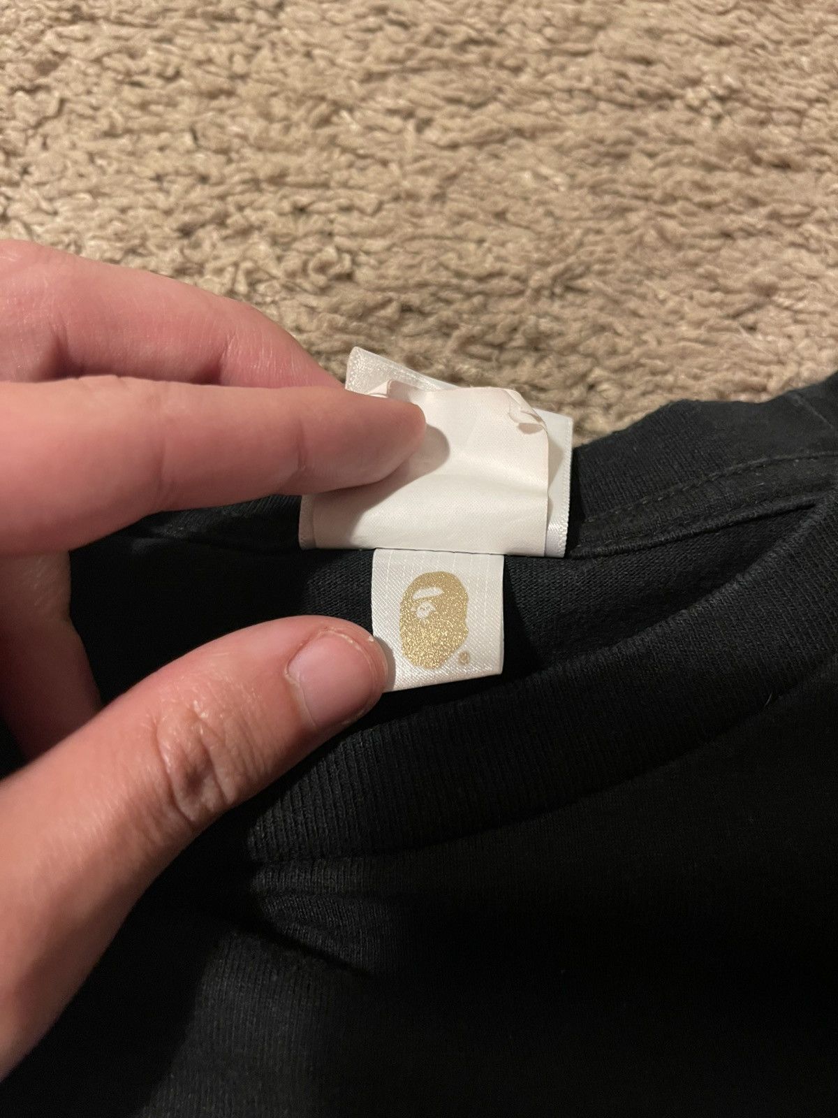 Bape Bape SS23 Collegiate Logo Tee Maze Camo Size US XL / EU 56 / 4 - 5 Thumbnail