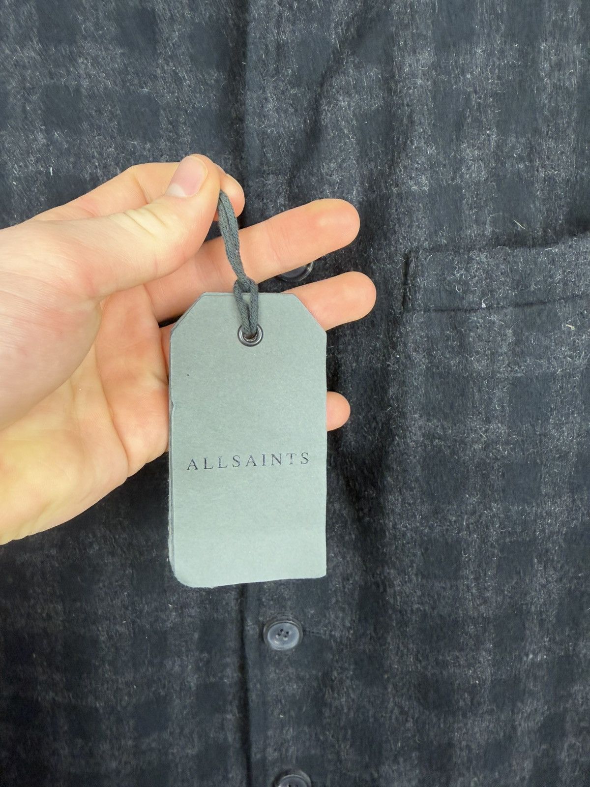 Allsaints × Vintage AllSaints B Bomber Jacket Sherpa Size US M / EU 48-50 / 2 - 16 Thumbnail