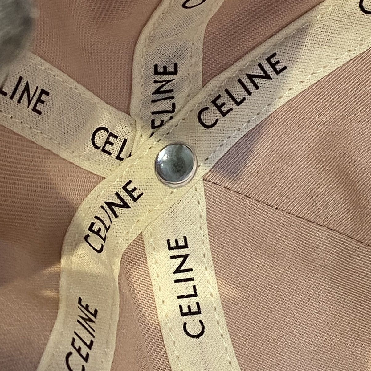 Celine CELINE Triomphe Baseball Cap In Cotton Size ONE SIZE - 5 Thumbnail