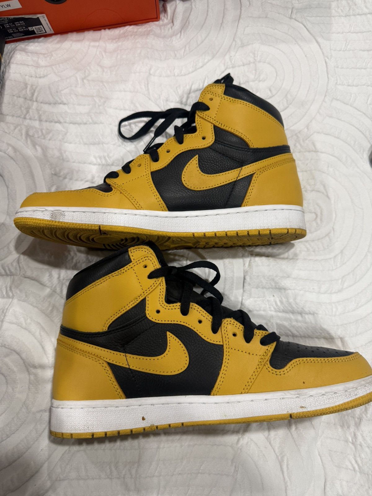 Jordan Brand Air jordan 1 Yellow/black size 10 Size US 10 / EU 43 - 3 Thumbnail