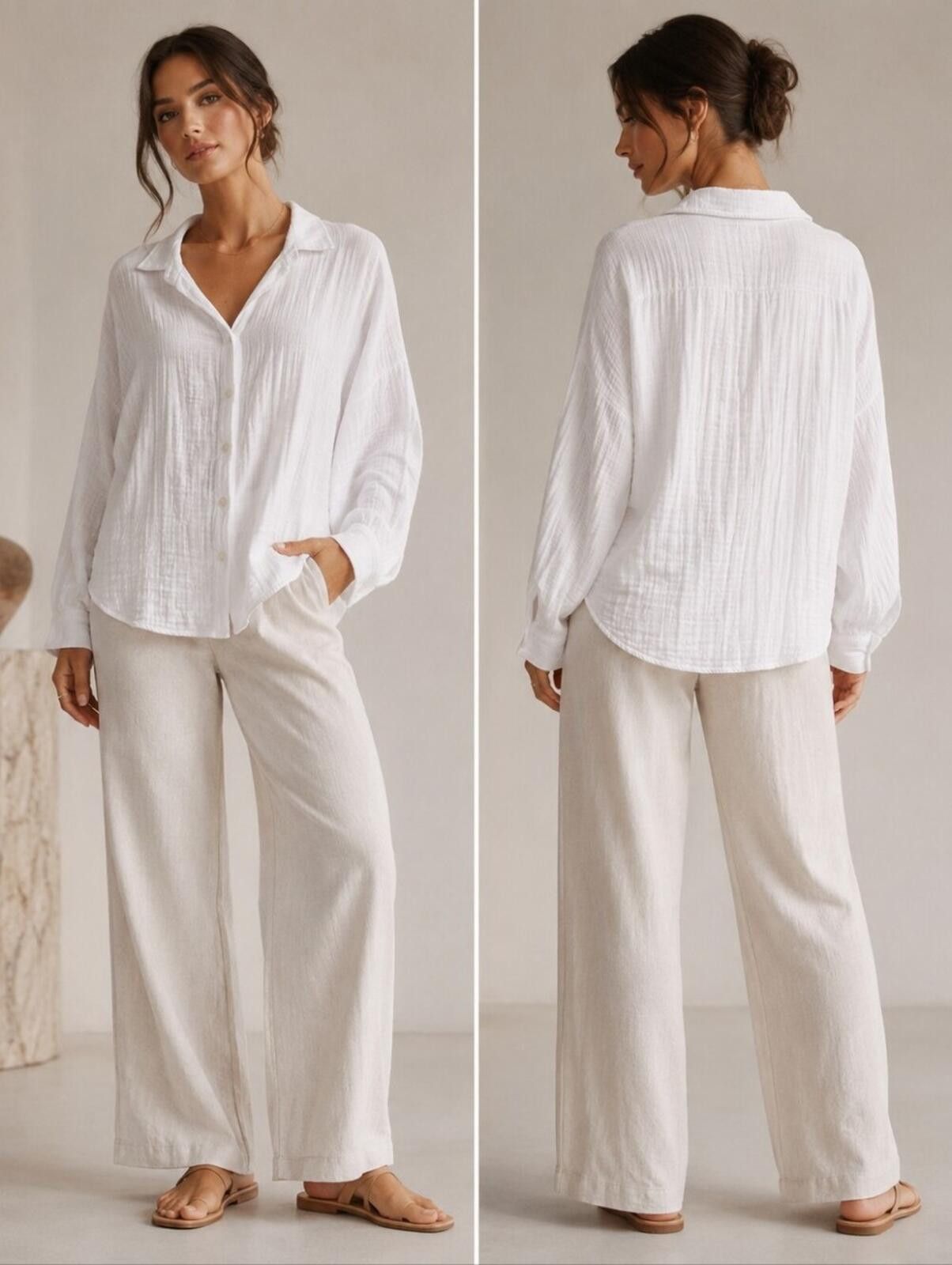 Other Lou & Grey Linen Blend Top Size XS / US 0-2 / IT 36-38 - 1 Thumbnail