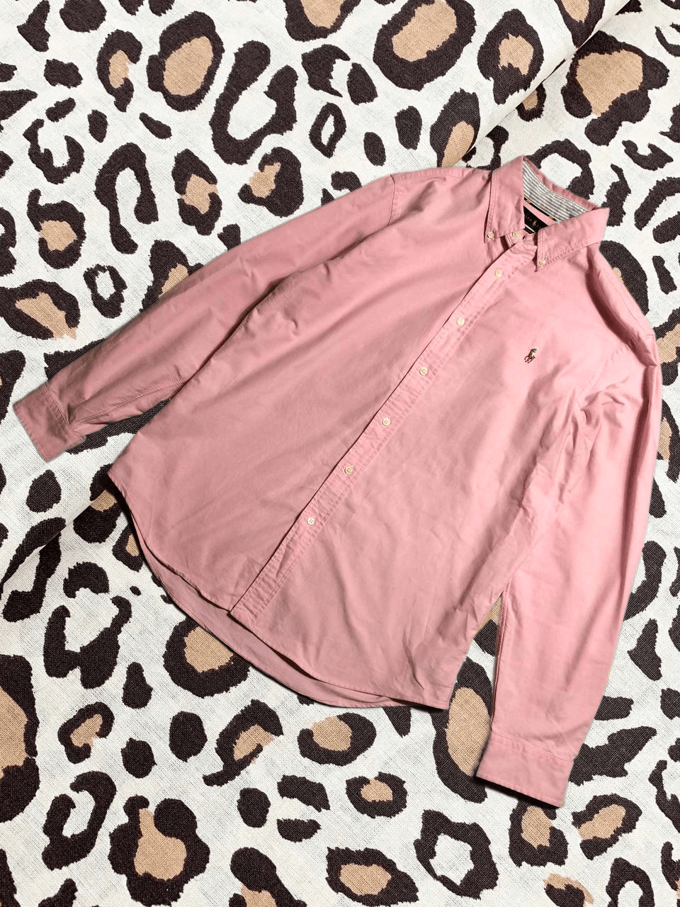 Polo Ralph Lauren × Vintage Ralph Lauren Polo Long Sleeve Button Shirt Size US L / EU 52-54 / 3 - 1 Thumbnail