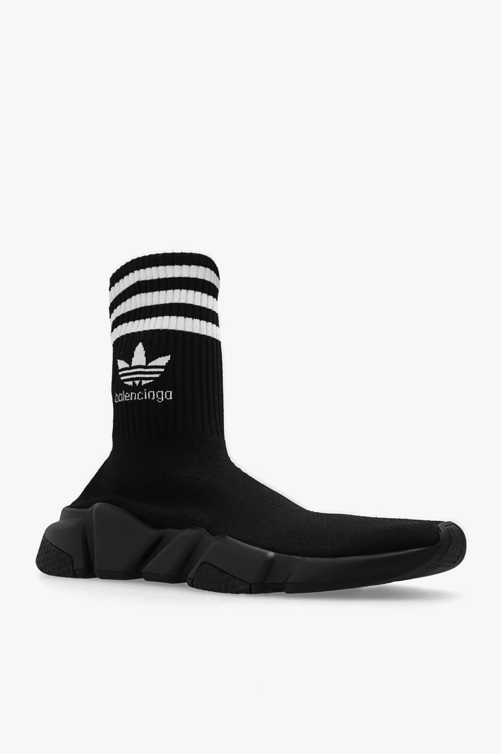 Balenciaga o1mt1gz0724 Speed Sneaker in Black Size US 9 / IT 39 - 4 Thumbnail