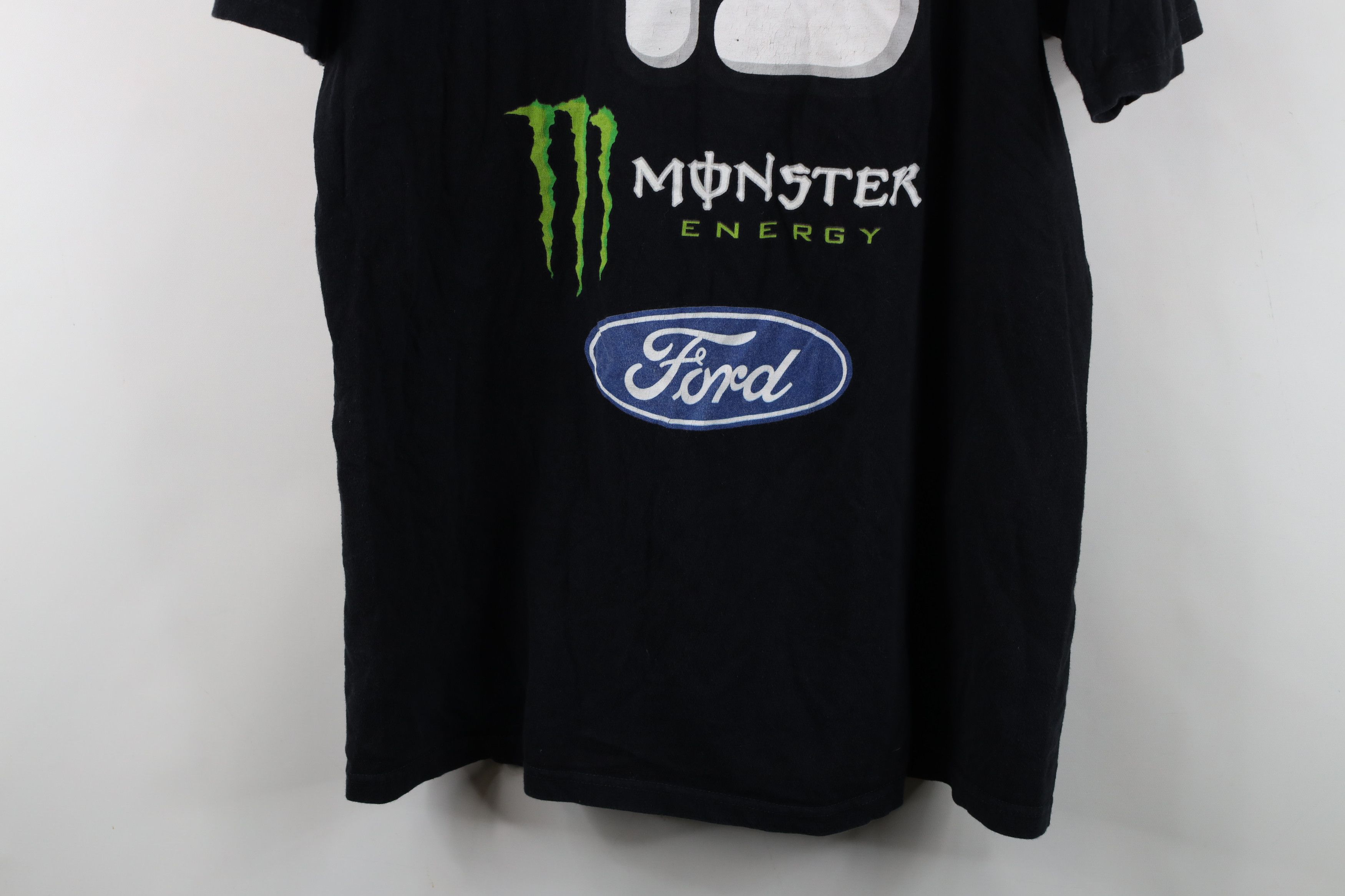 Vintage DC Shoes Monster Energy Drink Rally Car Racing T-Shirt Size US L / EU 52-54 / 3 - 14 Thumbnail