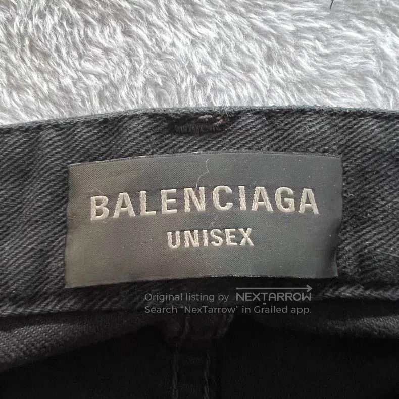 Balenciaga Balenciaga size L Black Distressed Multi-pocket Workwear J Size US 27 - 3 Thumbnail