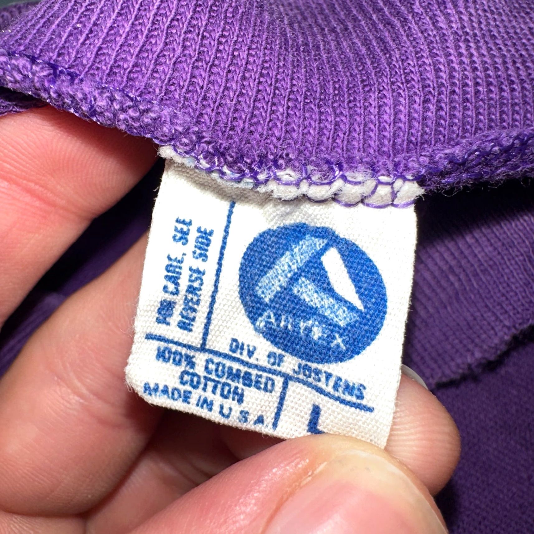 Vintage VINTAGE Abilene Christian University Texas 70s T Shirt Football Raglan Purple 1970s Mens L Size US L / EU 52-54 / 3 - 5 Thumbnail