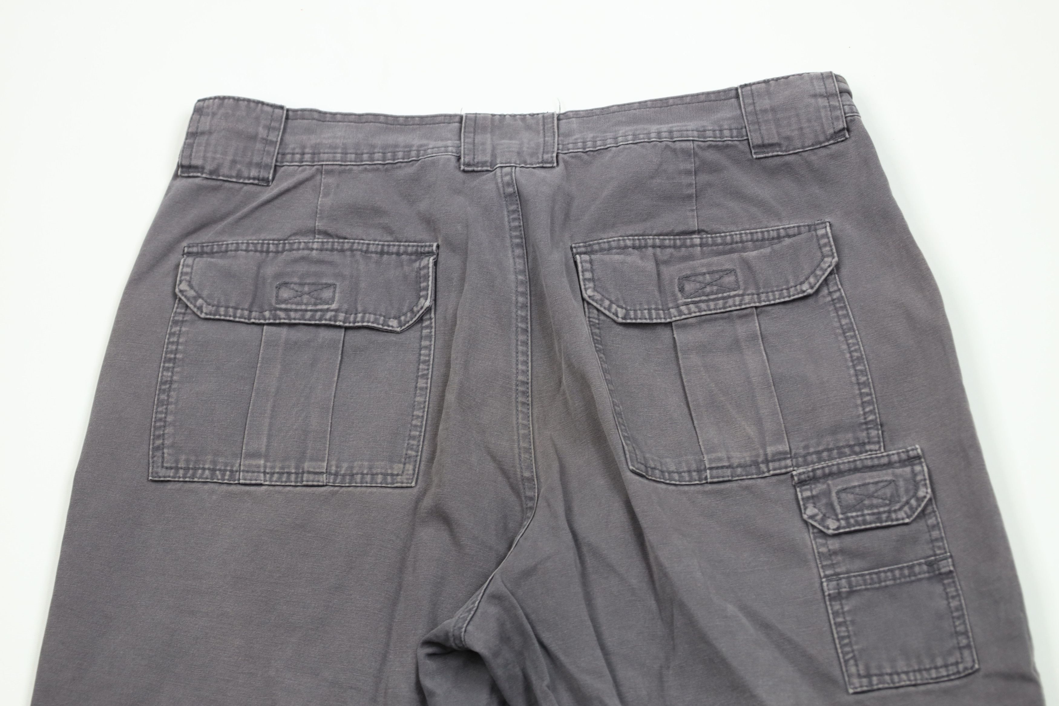 Cabelas × Vintage Vintage Cabelas Wide Leg 7 Pocket Hiking Pants Steel Blue Size US 36 / EU 52 - 10 Thumbnail