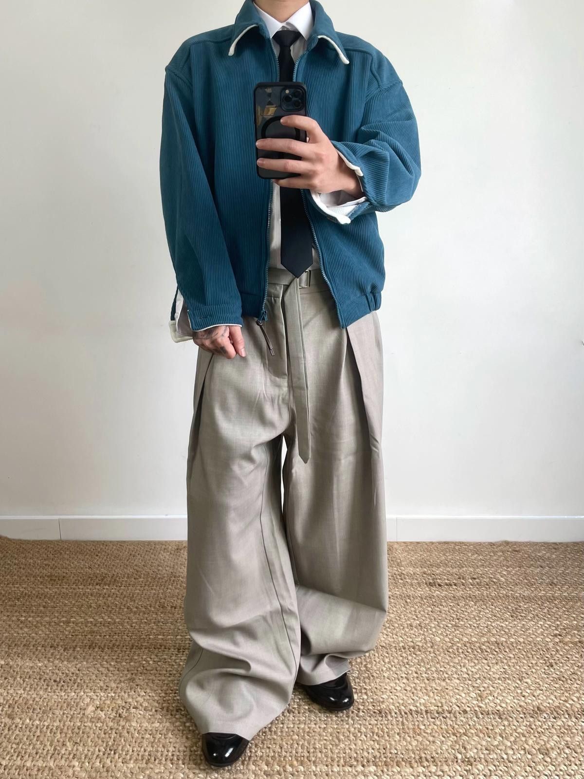Other Corduroy Full Zip Jacket, Casual Zip Sweater Size US M / EU 48-50 / 2 - 4 Thumbnail